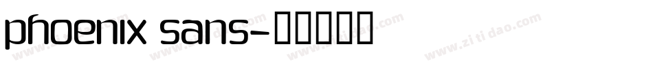 Phoenix Sans字体转换